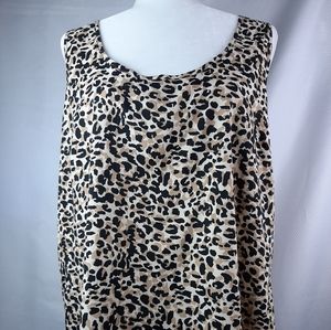 Faded Glory Leopard Tank XXL (20)